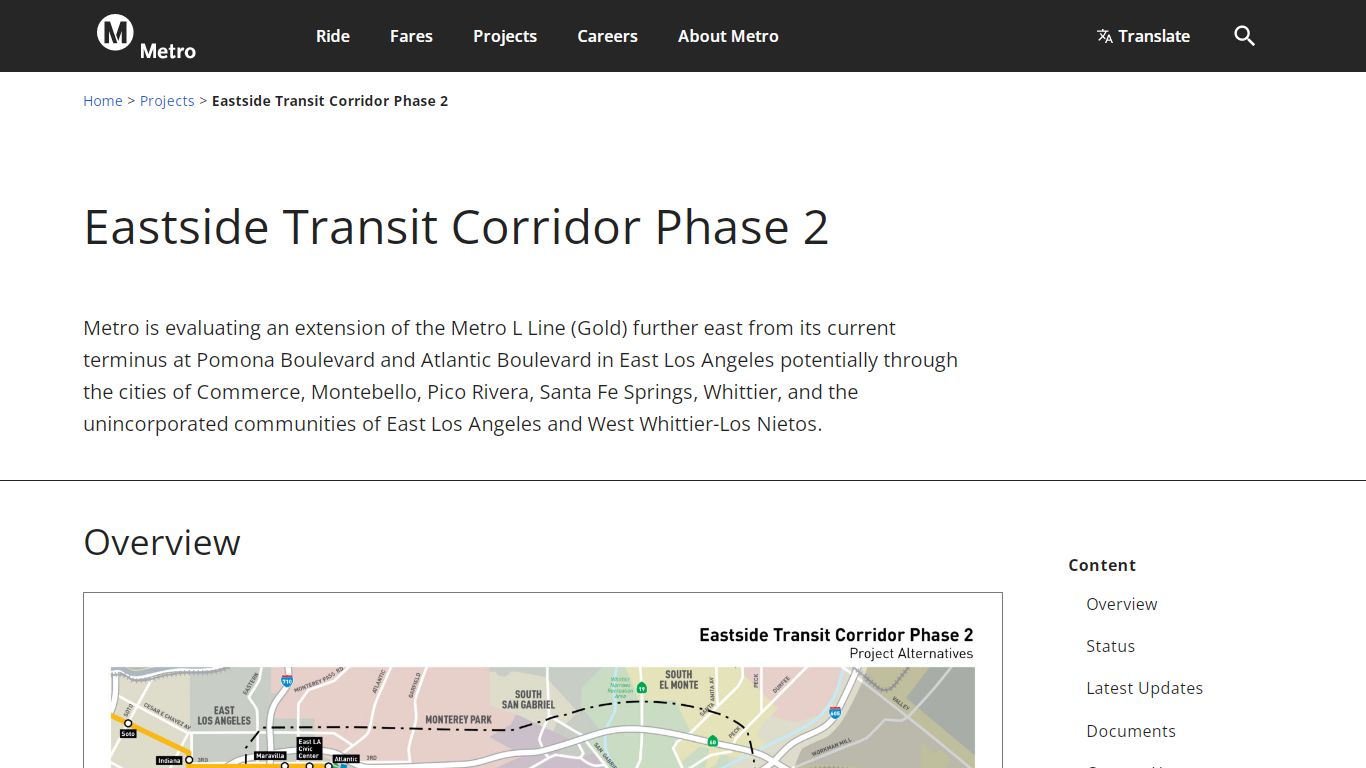 Eastside Transit Corridor Phase 2 - LA Metro